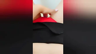 Young stepsister masturbates her wet pussy flip peppery panties when home alone - LuxuryOrgasm